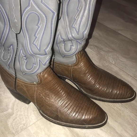 Lizard skin boots - Picture 3 of 6